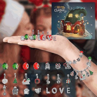 DIY karácsonyi adventi naptár karkötő készlet | ADVENTBRACE