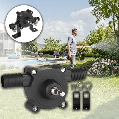 Fúrógép-meghajtású vízszivattyú - 20-30 L/perc, 12x6x4 cm | ROTOPUMP