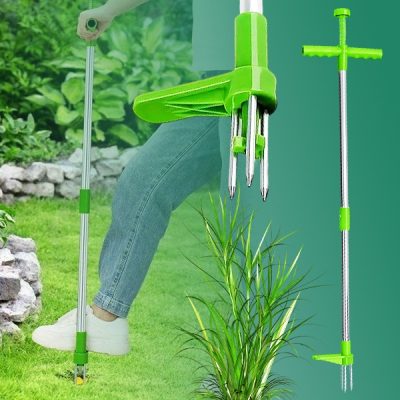 Álló gyomkiszedő – 91 cm, 3 ágú csavaró mechanizmus, hajolás nélkül | SPINOUT