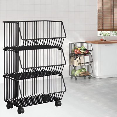 Háromszintes konyhakocsi | CARTSTACK