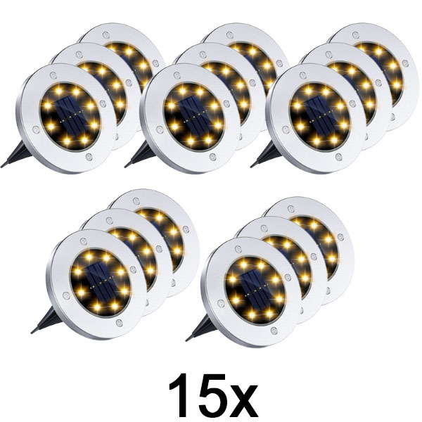 5x Napelemes padlófények kültéri használatra (3db) | LUMIGARD