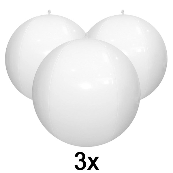 3x Felfújható Úszó Medencefények | POOLGLO