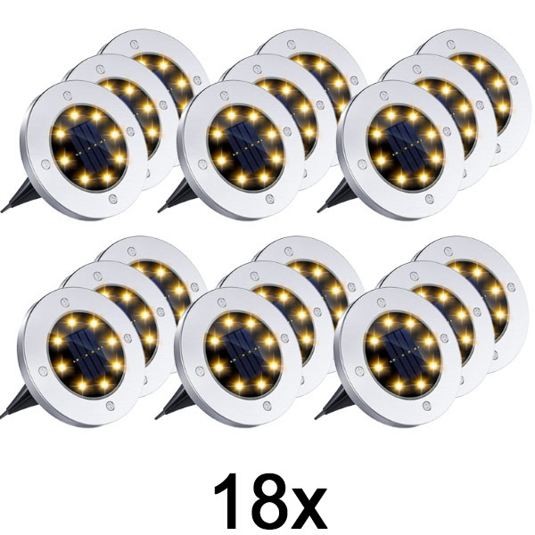 6x Napelemes padlófények kültéri használatra (3db) | LUMIGARD