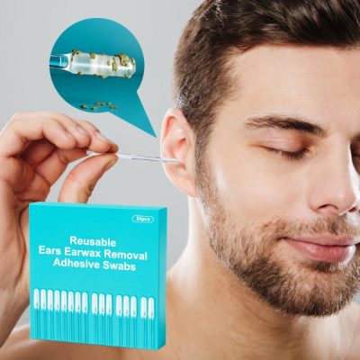 Újrahasználható ragadós fültisztító pálcikák (24 db/készlet) | EARWAB