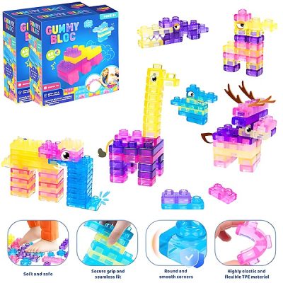 Puha, nyomkodható építőkockák | JELLYFUN