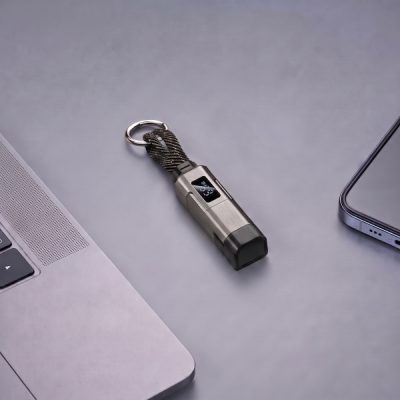 Hordozható kijelzős kulcstartó kábel | CHRGKEY